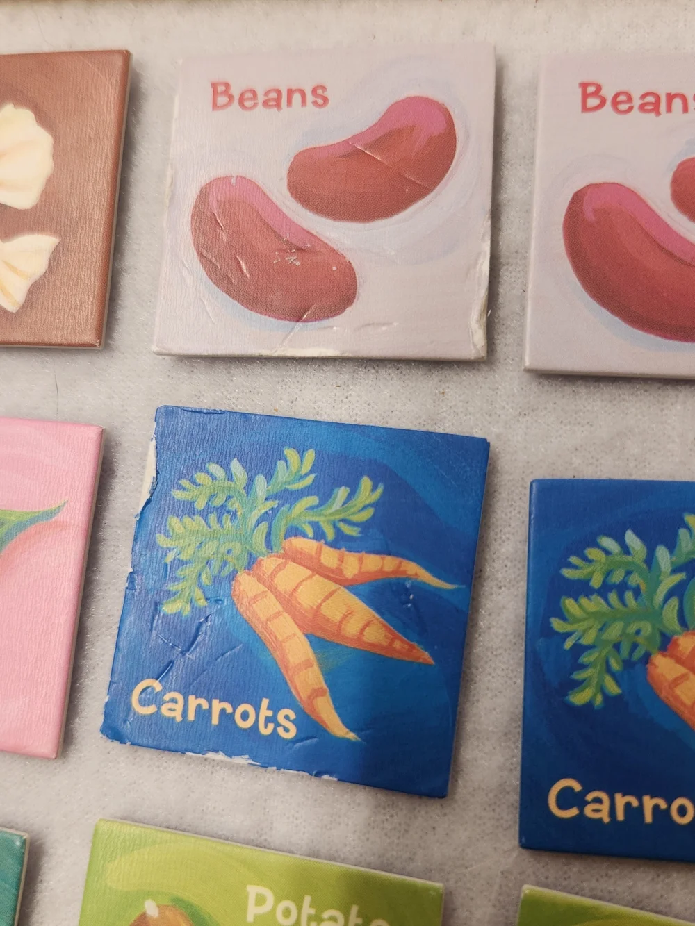 Peaceable Kingdom Stone Soup Board Game Kids Cooperative Memory Matching Game